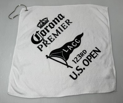 NEW Corona Premier LACC 123rd US Open Golf Bag Towel 2023 White
