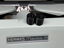 Replacement Paper Bail Rollers (2) for Hermes Media 3 Portable Typewriters thumbnail