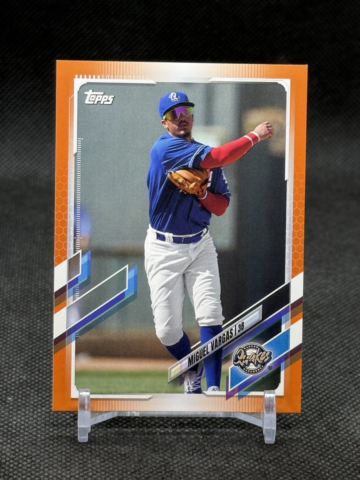 2021 Topps Pro Debut Orange /25 Miguel Vargas #PD-23
