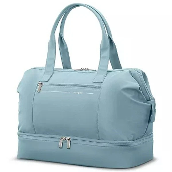 SAMSONITE Better than Basic Drop Bottom Weekender Duffel Vintage Blue - Image 4 of 4