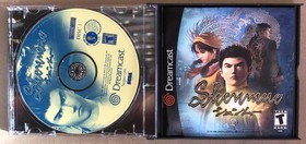 Shenmue Sega Dreamcast Complete CIB 2 Disc Set Tested Authentic SEGA