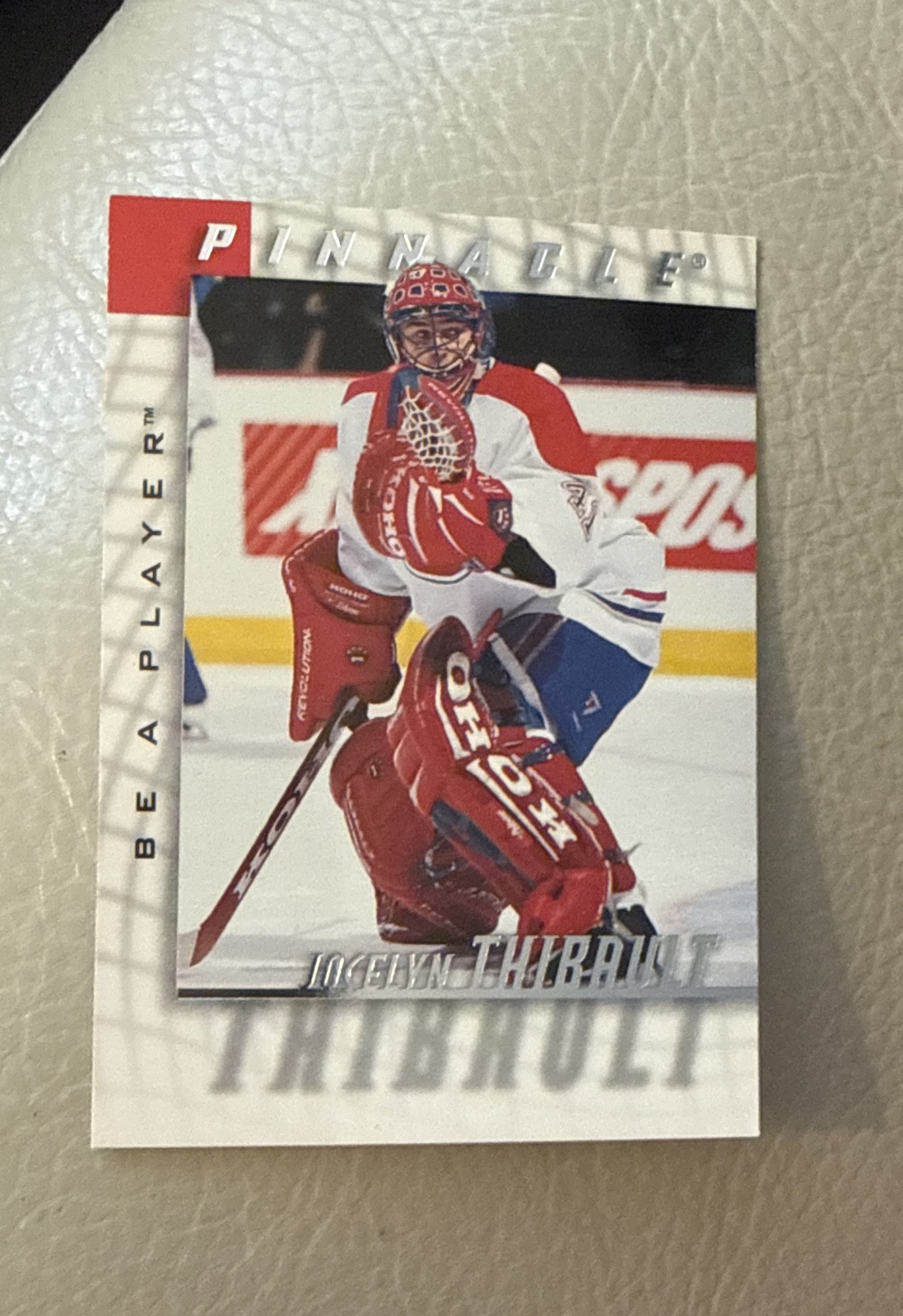1997-98 Pinnacle Be A Player - Jocelyn Thibault #10 Autographs (AU)