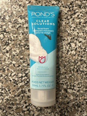 POND'S~~CLEAR SOLUTIONS~~FACIAL FOAM 1.7 OZ TRAVEL SIZE 2