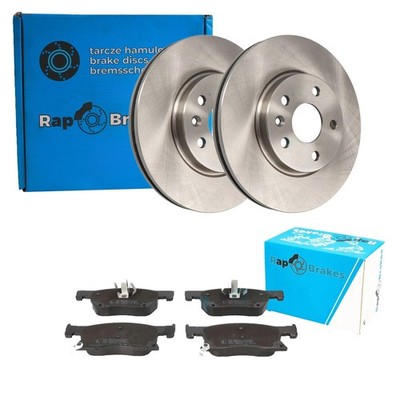 RAP BRAKES BREMSSCHEIBEN 276mm + BELÄGE VORNE passend für OPEL ASTRA K