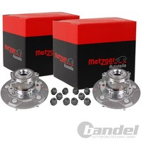 2X Metzger RADLAGER-SATZ Vorne Passend FÜR Ford Tourneo Transit Links+Rechts |