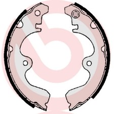 ORIGINAL® Brembo S 83 532 Bremsbackensatz Hinten passend für Toyota STARLET