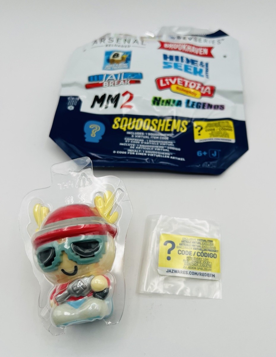 スクイーズ Roblox SQUOOSHEMS MURDER MYSTERY 2: NIKILIS w/Virtual Code Series