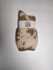 b studio - women's socks - multi color - cotton blend - Made in USA  E5 