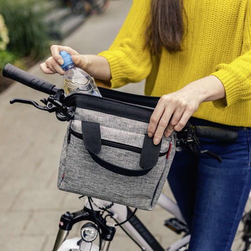 KLICKfix Reisenthel Roomy Twist silver Lenkertasche - Bild 5 von 7