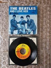 The Beatles "And I Love Her" original RARE 1964 7" picture sleeve + rec vg- cond