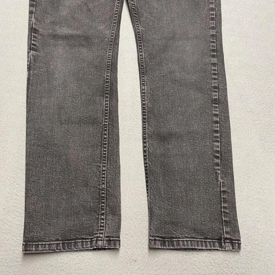 Pantalones de mezclilla rectos relajados elásticos negros 33x32 Levis 559 para hombre Foto 4 de 4