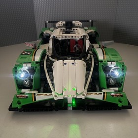 LEGO TECHNIC 24 Hours Race Car 42039 + Power Functions Automation & Lights 8293