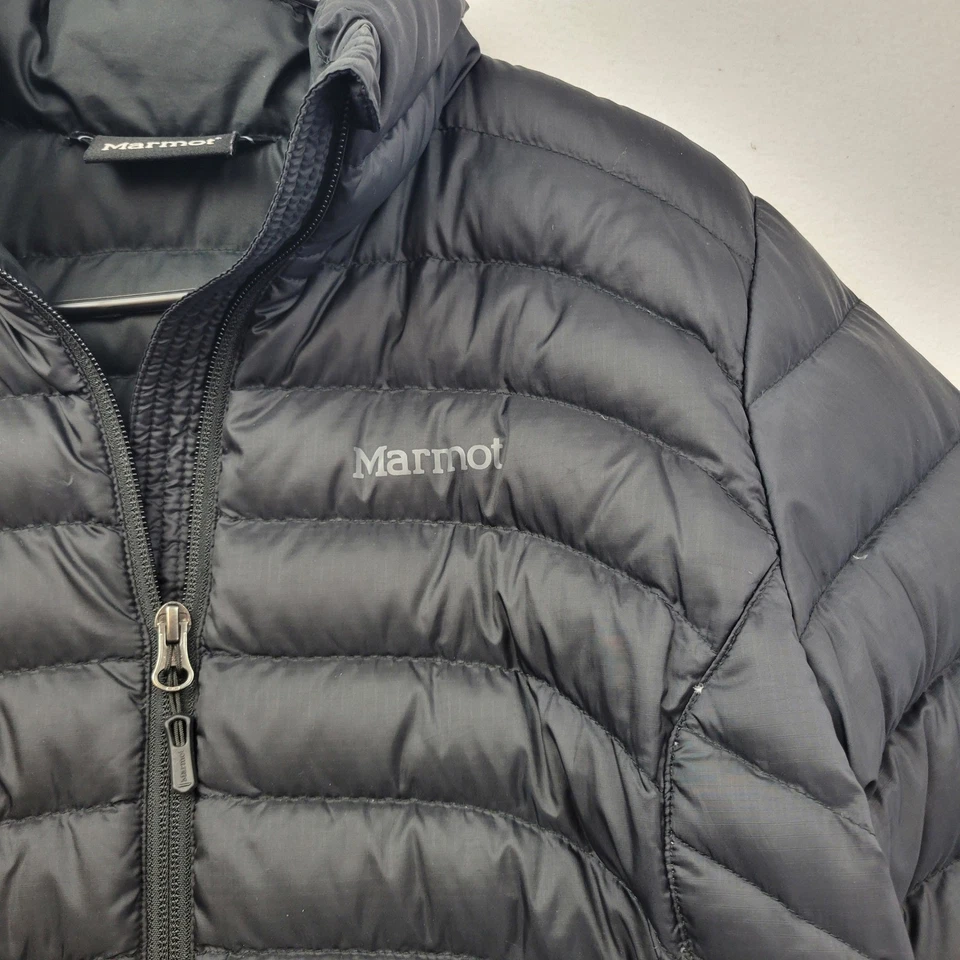 Jaqueta Marmot Feminina Média Acolchoada Aruna Caminhada Ativa LOGOTIPO DE MARCA - Imagem 2 de 4