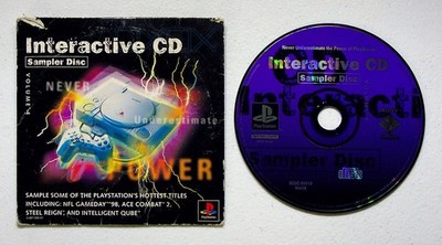 Interactive CD Sampler Disc Volume 4 PlayStation Video Game NTSC U/C