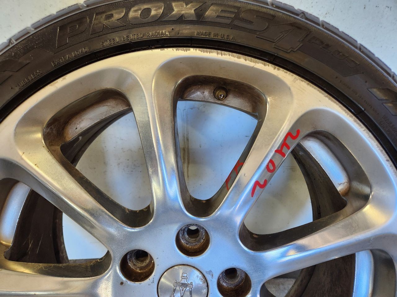 05 06 07 08 09 10 11 MASERATI QUATTROPORTE FRONT ALLOY WHEEL RIM 19'' 82380706