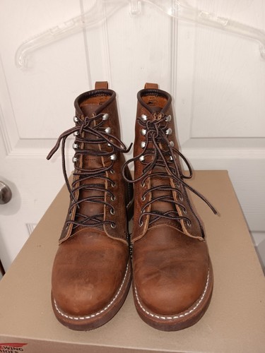 Red Wing Womens Boots Silversmith Copper 3362 Size 6.5 B New - Picture 6 of 10