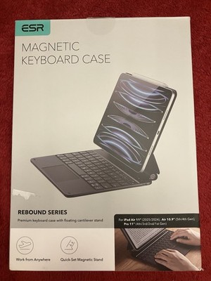 ESR iPad 11  And 10.9  Rebound Magnetic keyboard Case Folio, iPad Air And Pro