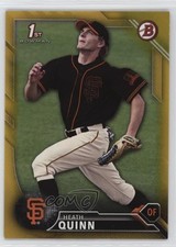 2016 Bowman Draft Draft Picks Gold 27/50 Heath Quinn #BD-44 6w8