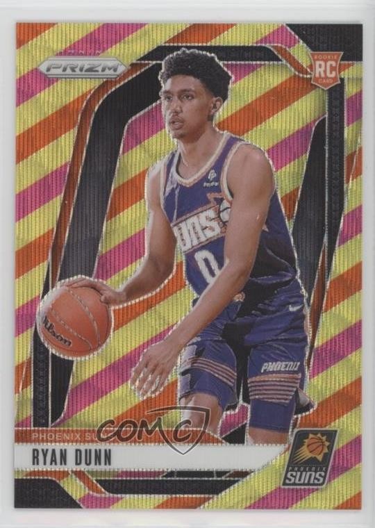 2024-25 Panini Prizm Multi Wave Prizm 63/88 Ryan Dunn #258 Rookie RC 0m89