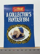 1984 Stuffed Animals Steiff Button in Ear Teddy Bear Catalog Vintage 7 Pages