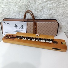 SUZUKI High-Grade Electric Taisho Koto Benkei Wooden 27-Key Spruce Maple