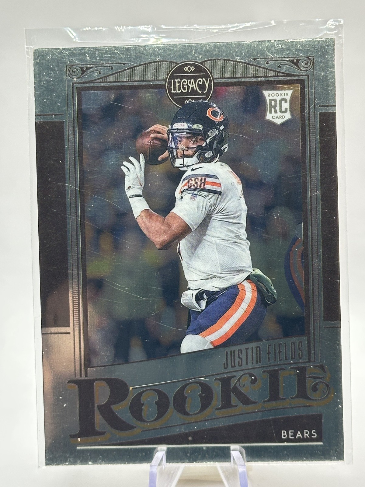 2021 Panini Chronicles - #216 Justin Fields Legacy Update ROOKIE - Chicago Bears