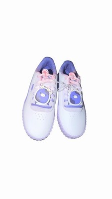 PUMA Kids Girls Carina 3.0 Ingred Sneakers Shoes Casual - Purple, White Size 5