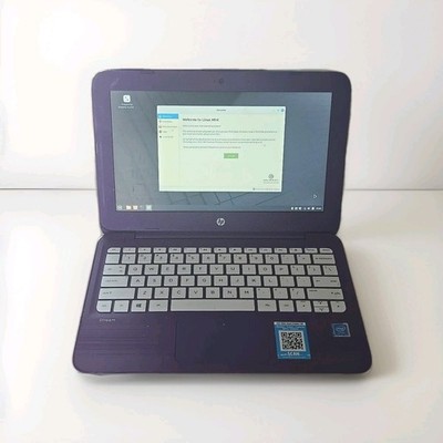 HP Stream 11-ah020nr 14'' (Debian 13, 32GB Storage, 4GB RAM) (Read Description)