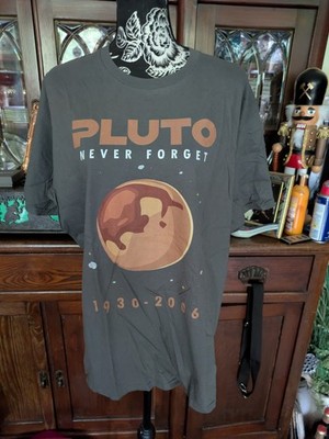 Jerzees USA T Shirt grau Pluto never forget XXL