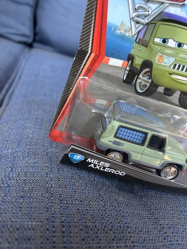 Disney Pixar Cars 2 Miles Axlerod Axelrod #17 Allinol (2010) New Diecast - Picture 3 of 7