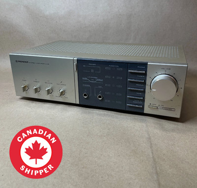 Pioneer A-X5 Stereo Amplifier Amp Vintage Audio Power On ** READ