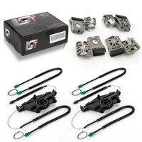Fensterheber Reparatursatz Vorne Links & Rechts - FÜR Vw Golf 4 Iv 2/3 Trg.