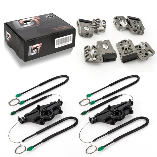 Fensterheber Reparatursatz Vorne Links & Rechts - FÜR Vw Golf 4 Iv 2/3 Trg.-image