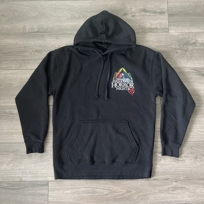Universal Halloween Horror Nights 2024 Mens L Pullover Hoodie Sweatshirt Black