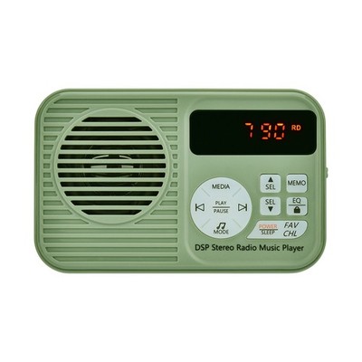 HanRongDa HRD-231 Portable FM Radio Wireless BT Speaker TF Card Music Playe ZZSA