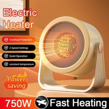 Upgraded Electric Space Heater Garage Hot Air Fan Portable for Home Office Room