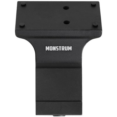 Precision 45 Degree Offset Red Dot Mount - Lightweight & Sturdy Black Design
