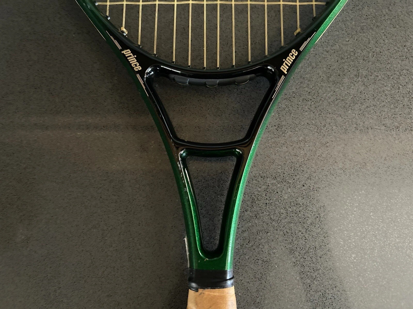Prince Graphite II Oversize Tennis Racquet Racket Leather 4 5/8" Grip CLEAN ✅