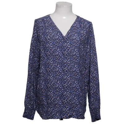 MAC, Bluse, Größe: 38, Blau/Mehrfarbig, Viskose, Leopard, Damen #uPJ