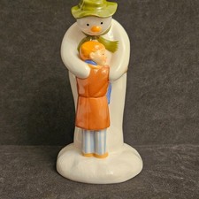 'THE HUG' Coalport Characters  The Snowman Figure/ Figurine
