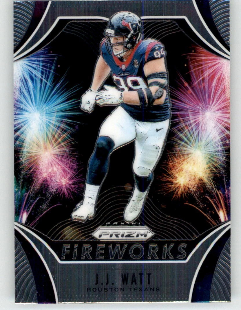 Carte à Collectionner J.J. Watt – Panini Prizm Mosaic SP – Houston Texans (Near Mint)