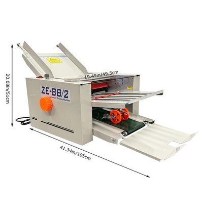 110V Adjustable Automatic Electric Paper Folding Machine ZE-8B/2