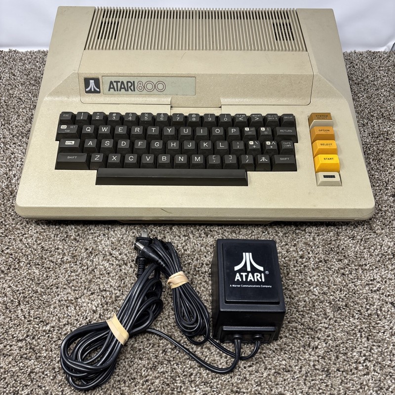 Atari 800 8-bit Computer System Fully Tested 48k READ