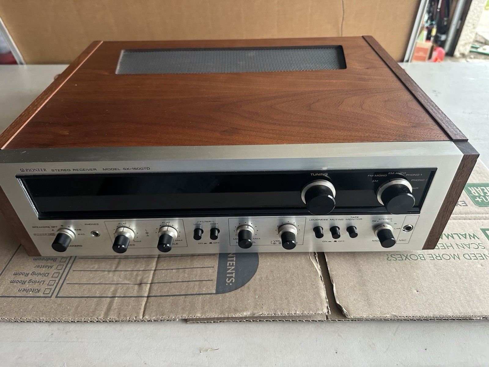 Pioneer SX-1500T vintage audio equipment - eBay listing photo 4