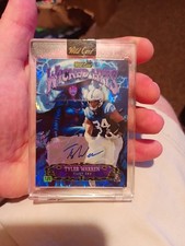 Tyler Warren Wicked Hits Rookie Auto 1/1 2025 Wild Card