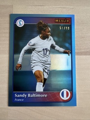 Topps Merlin Womens Euro 2025 Sandy Baltimore /99 France