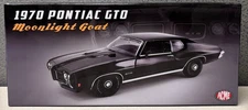 1/18 Pontiac GTO Moonlight Goat Black Diecast Model Car by ACME A1801218