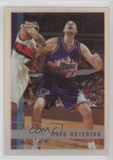 1997-98 Topps Chrome Refractor Greg Ostertag #187 0ju0