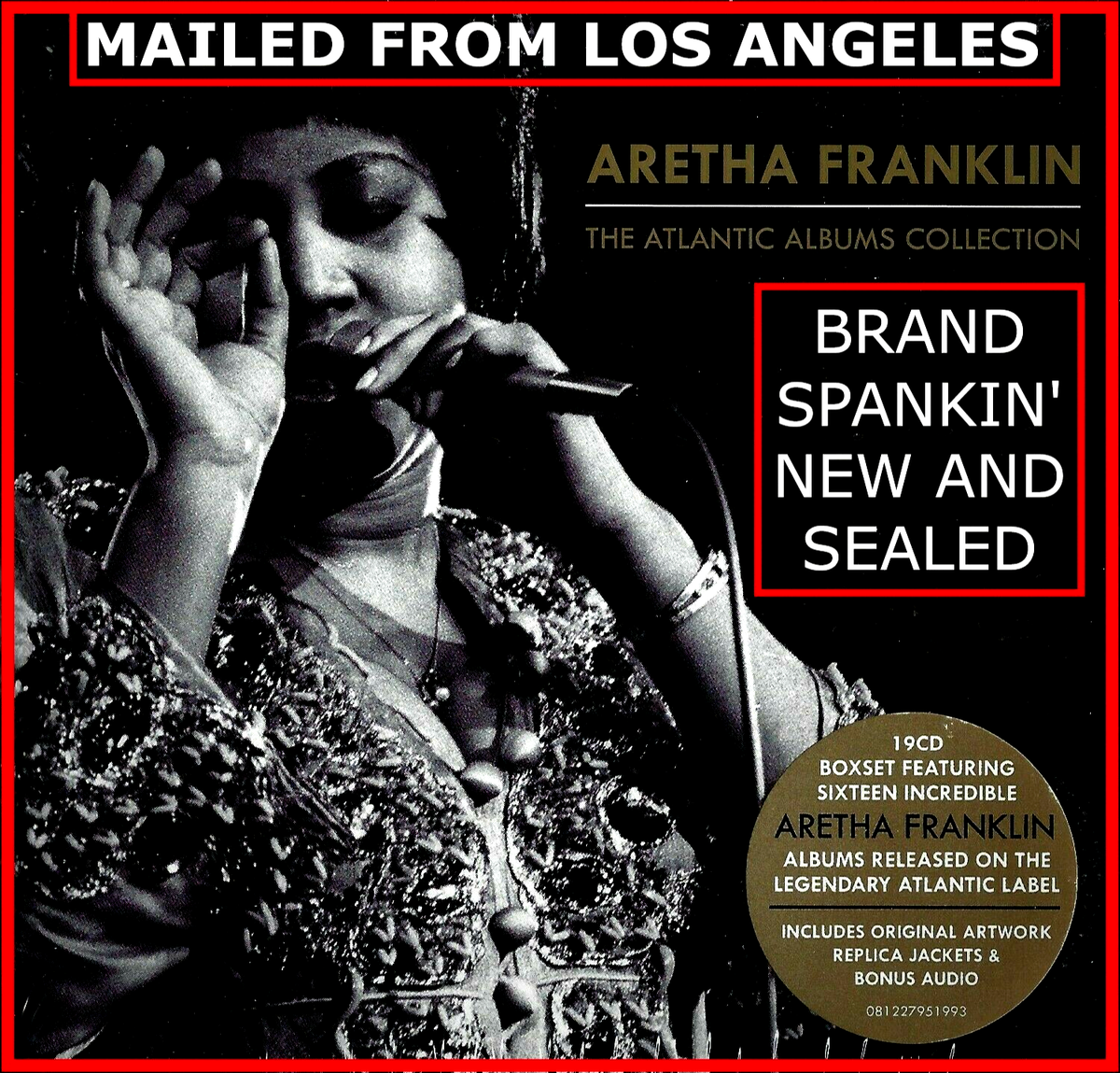 アレサ・フランクリンThe Atlantic Albums Collection Atlantic Albums Collection by Franklin, Aretha (CD, 2015) for sale