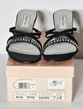   Women  s Touch Ups By Benjamin Walk Peyton Sandal Black/Satin Size: 7.5M